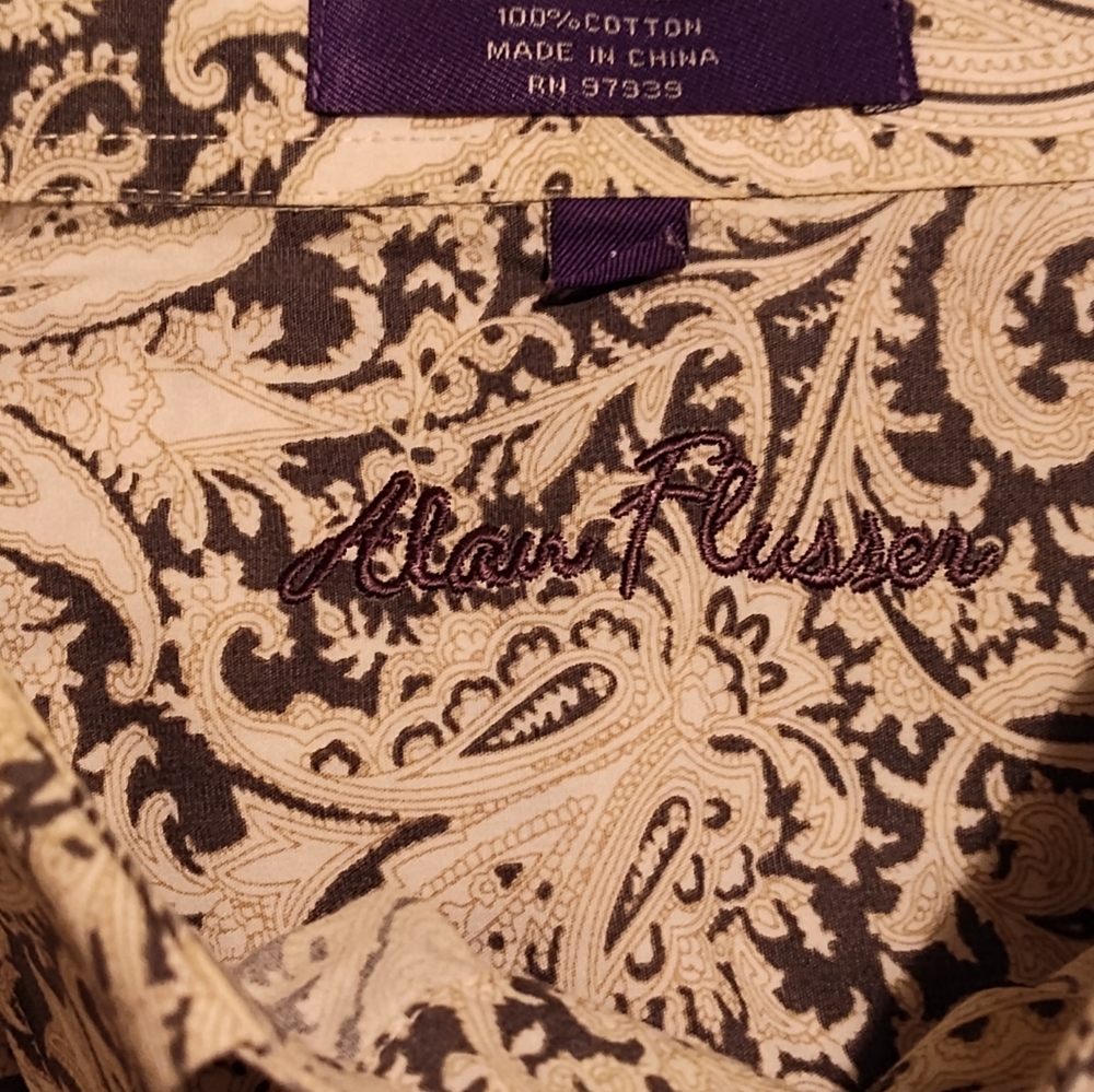 Paisley Long Sleeve Shirt - Picture 2 of 2